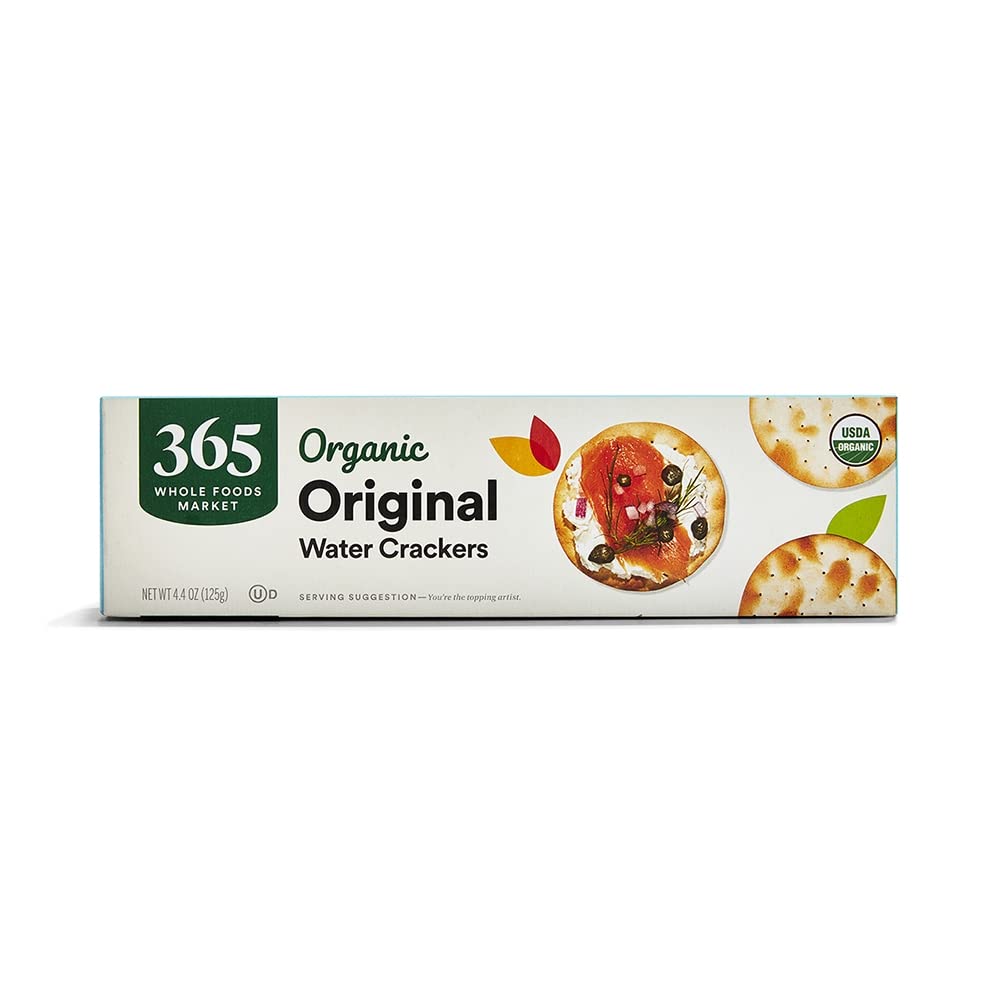 365 by Whole Foods Market, Organic Original Water Crackers, 4.4 oz
