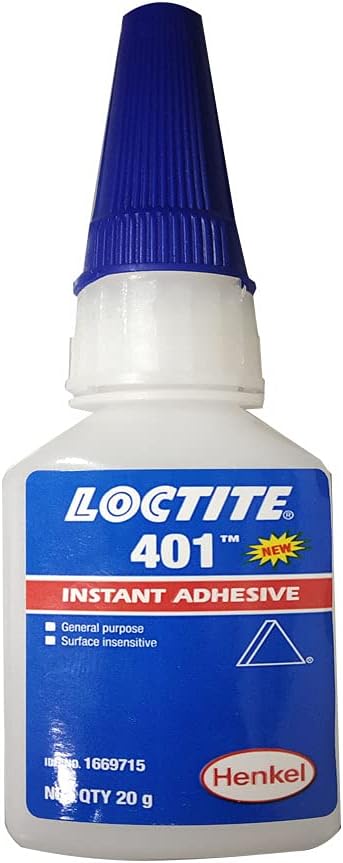 Loctite Instant Adhesive, 401, Prism, 20 Gram Bottle