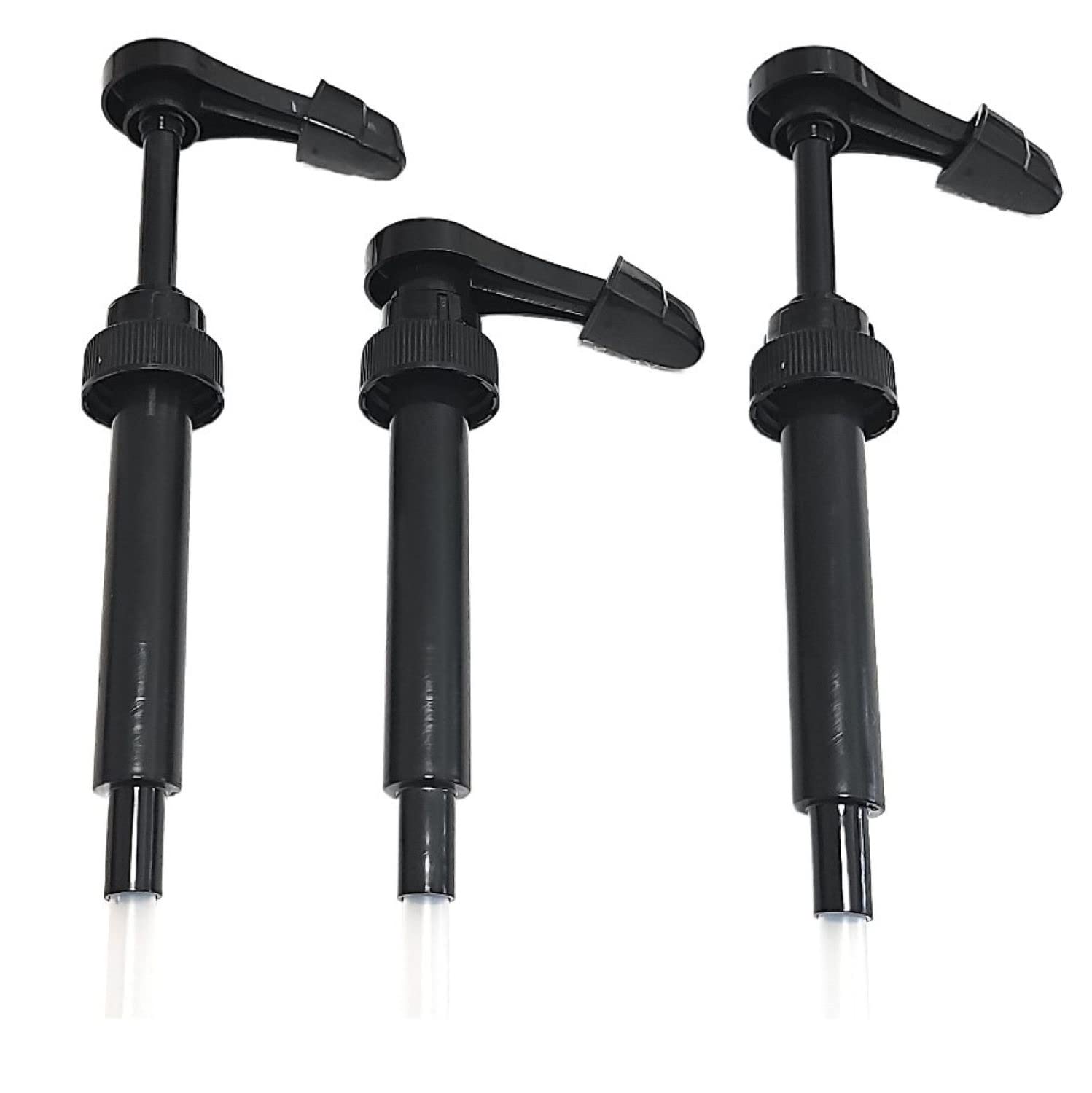 Syrup Pump with Tip Cover for Jordan’s Skinny Syrups Mixes 750ml (25.4 fl.oz) Bottles (Pack of 3). FDA Compliant. BPA Free. Product of Bayside Traders®