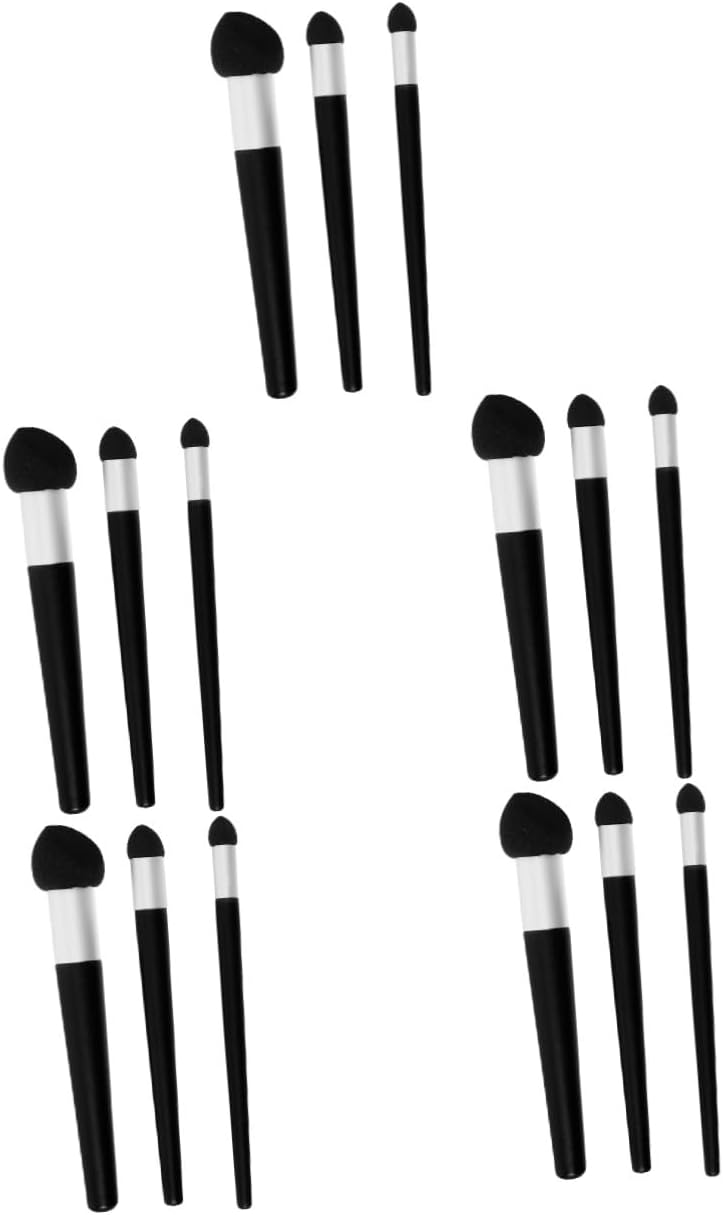 SEWACC 15pcs Paint Sponge for Artists Ergonomic Smudge Blend Tools Painting Brushes for Creative Handcrafts Multi-use Sponge Erase Tool for Detail Control