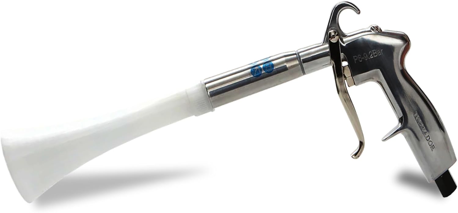 Tornador Z-014 Air Blow Out Tool | High-Performance Air Blower for Fast Car Detailing | Quickly Cleans & Dries Hard-to-Reach Areas | Essential Tool for Professionals