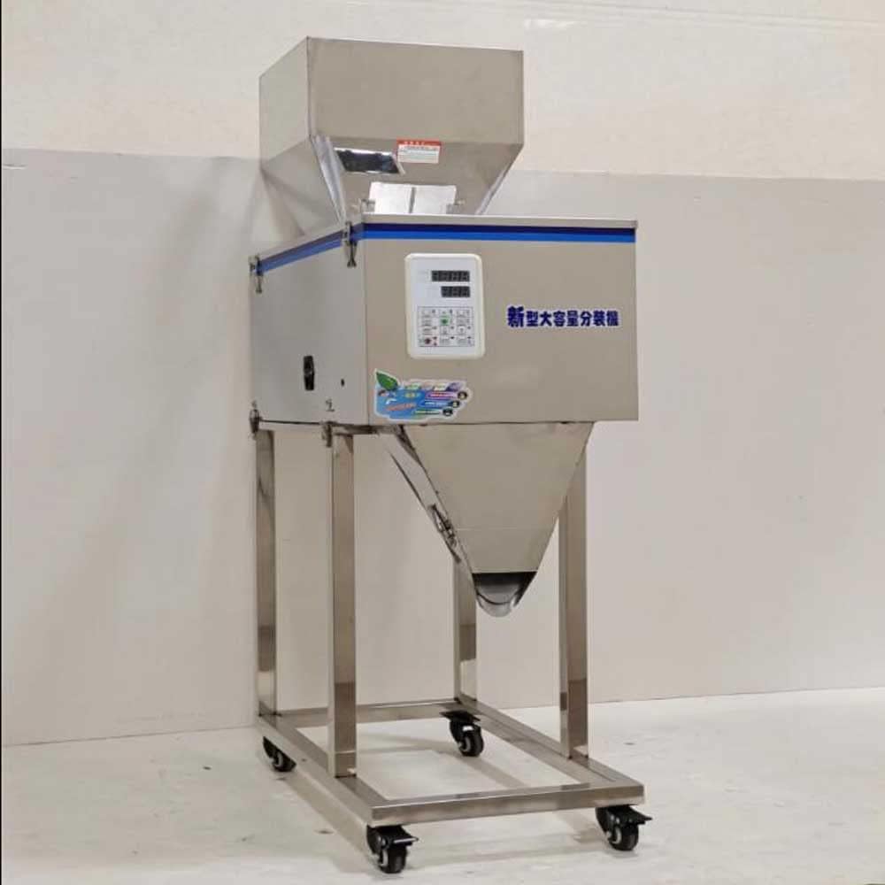 Automatic Filling Machine, Stainless Steel, 10-1000g, 110V/60Hz, Silver, Packing Machine