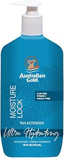 Australian Gold Moisture Lock Tan Extender Lotion, Enriched with Vitamin E & Aloe Vera, Cocoa Dreams Fragrance, 16 Fl oz​