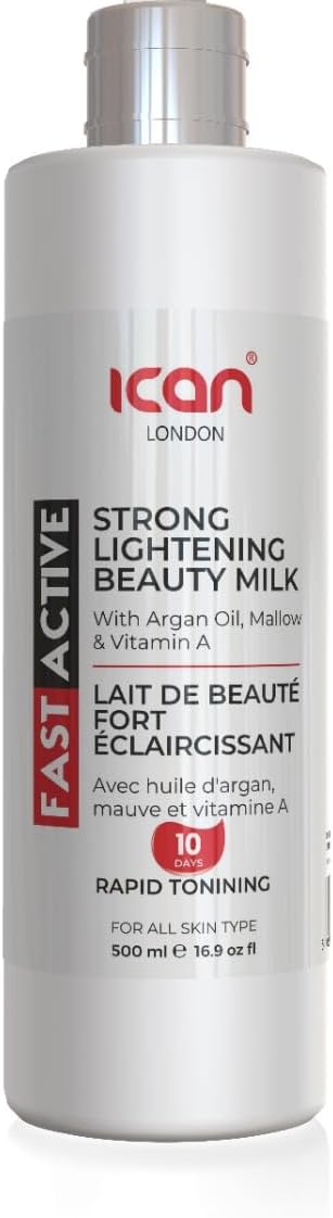 ican London Fast Active Strong Lightening Body Milk 500ml