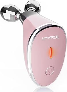 Microcurrent-Facial-Device, Microcurrent Facial Massager, Face Roller Face Massager for Skin Care at Home, Rose Gold