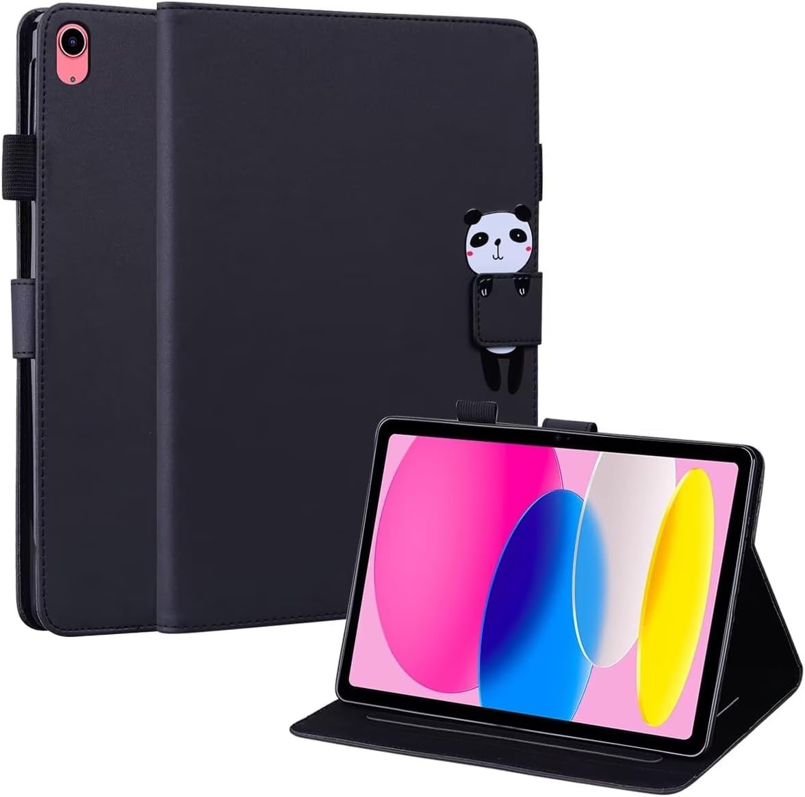 GoodcAcy Case for Huawei MediaPad M5 10.8 inch Tablet, Premium Leather Business Cover with Auto Wake/Sleep Function Cover for Huawei MediaPad M5 10.8 inch, Black