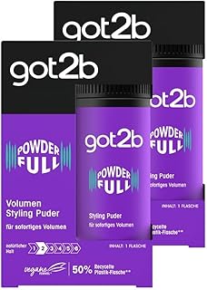Schwarzkopf got2b Powder'ful Vol Style Powder 10g (2x Pack)