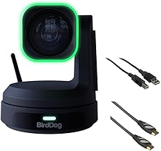 BirdDog X1 Ultra 4K Ultra HD NDI|HX3 12x Zoom PTZ Camera - Black
