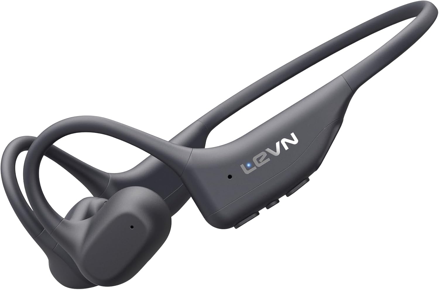 LEVN Open Ear Headphones, Wireless Bluetooth Sport Headphones with Built-in Mic, 14 Hours Playtime, Sweatproof & Waterproof Bluetooth Headset for Workout, Running, Sports, Cycling, Hiking, Gym, Calls