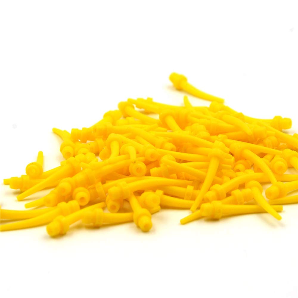 100PCS Dental Intra Oral Impression Tips Yellow