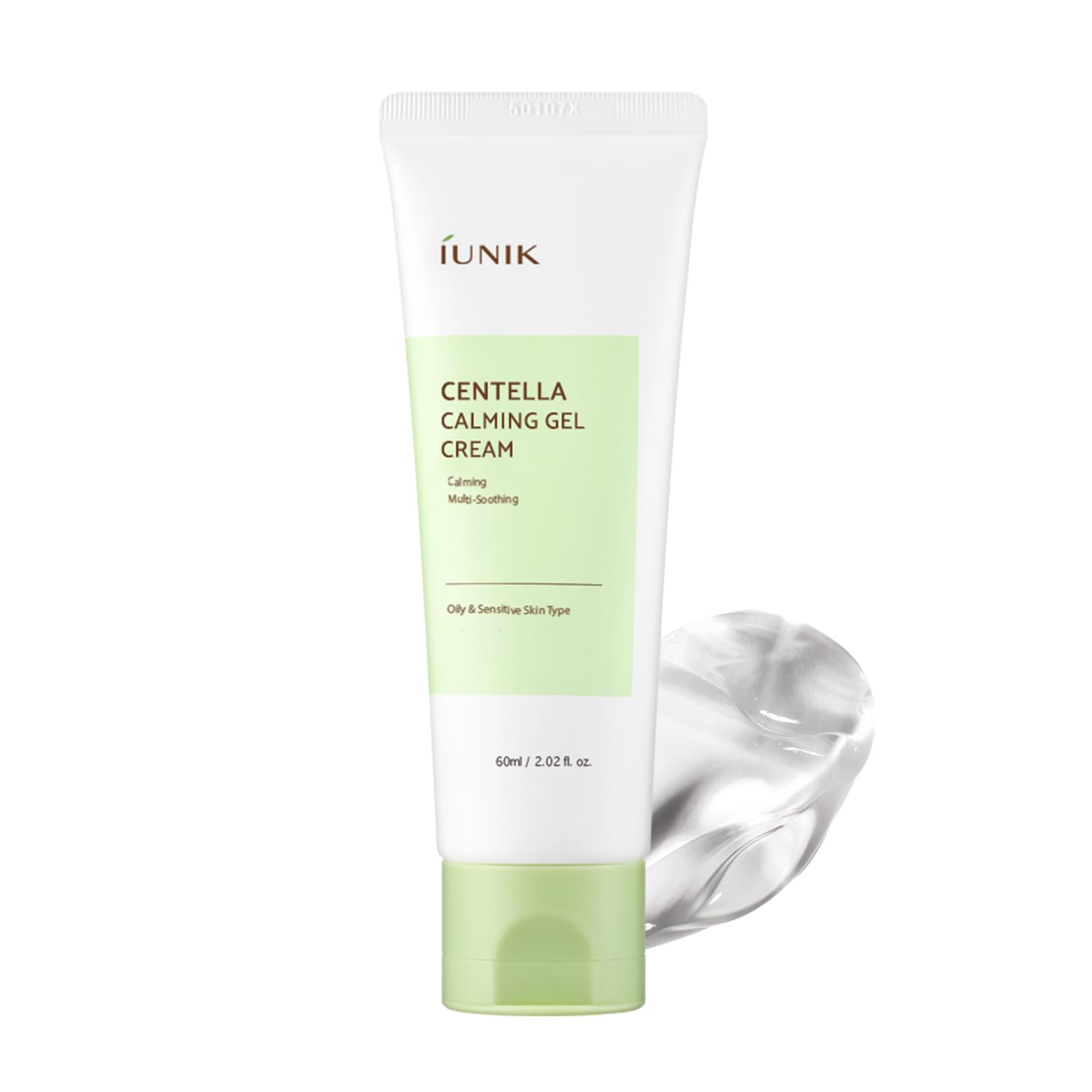 IUNIK Centella Calming Gel Cream - Moisturizer for Soothing 2.02 fl oz