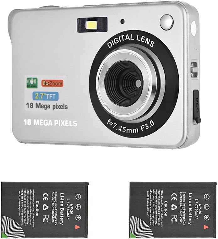 Andoer Digital Camera, 18M 720P HD Digital Camera Video Camcorder