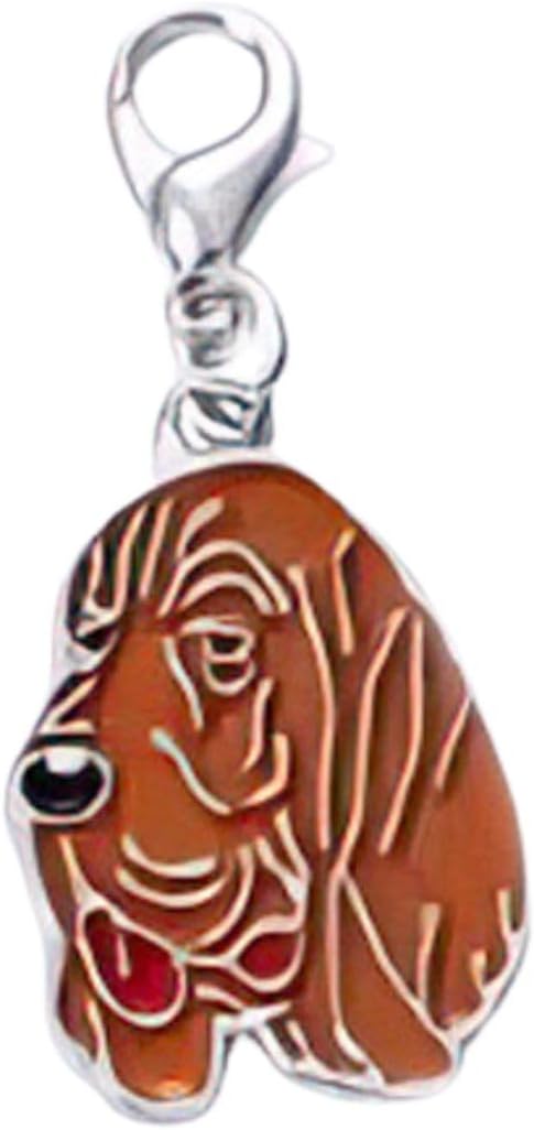 Blue Dream Island Dog ID Tags Pendant,Cute Mini Dog Keychain DIY Dog Collar Ornaments Keyring Dog Lovery Gift