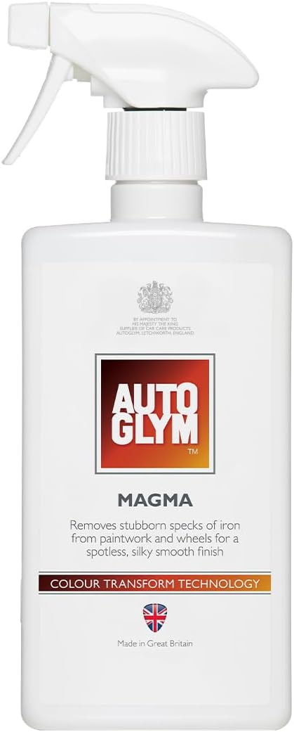 Autoglym Magma Liquid Clay, 500ml - Colour Transform Technology Bodywork and Wheel Fallout Remover, Removes Stubborn Iron Specks From Car Bodywork, Brake Discs, Car Wheel Cleaner