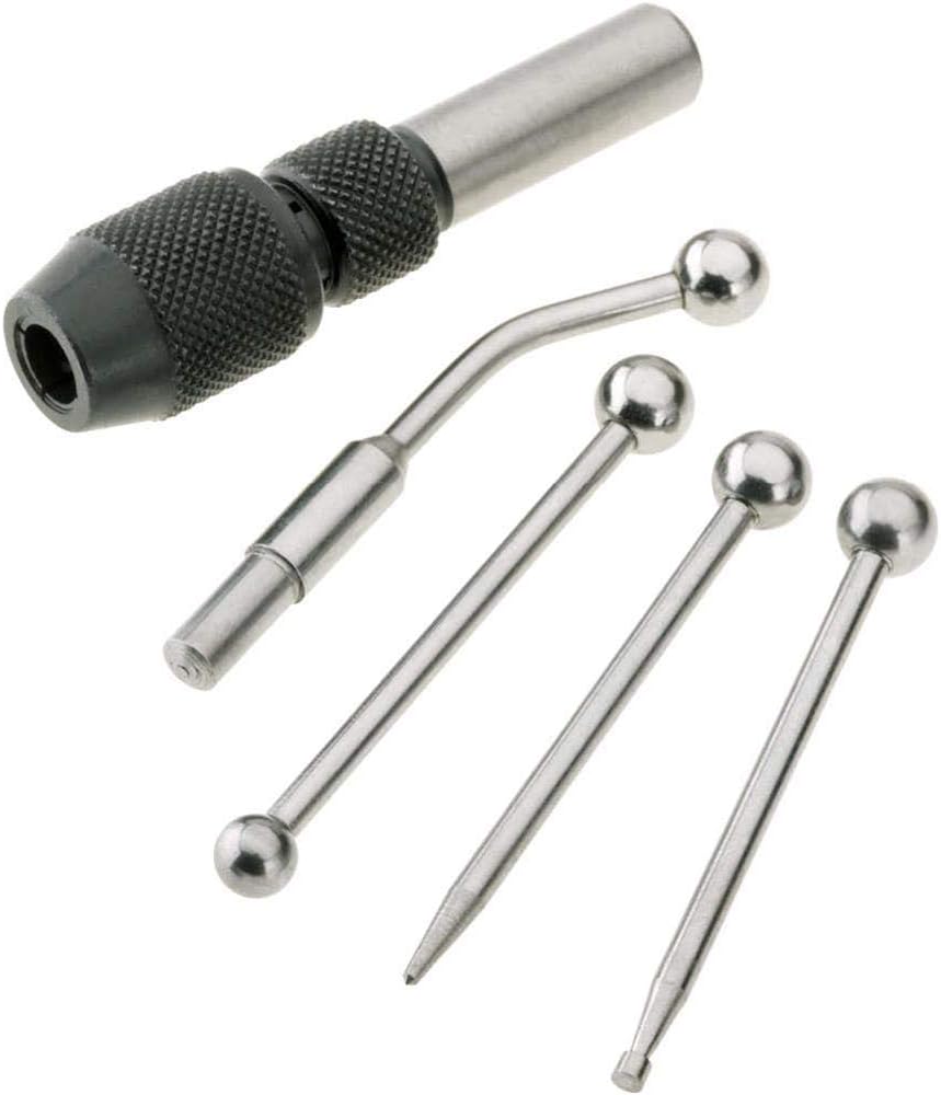 Grizzly T10087 5-pc Wiggler/Center Finder Set