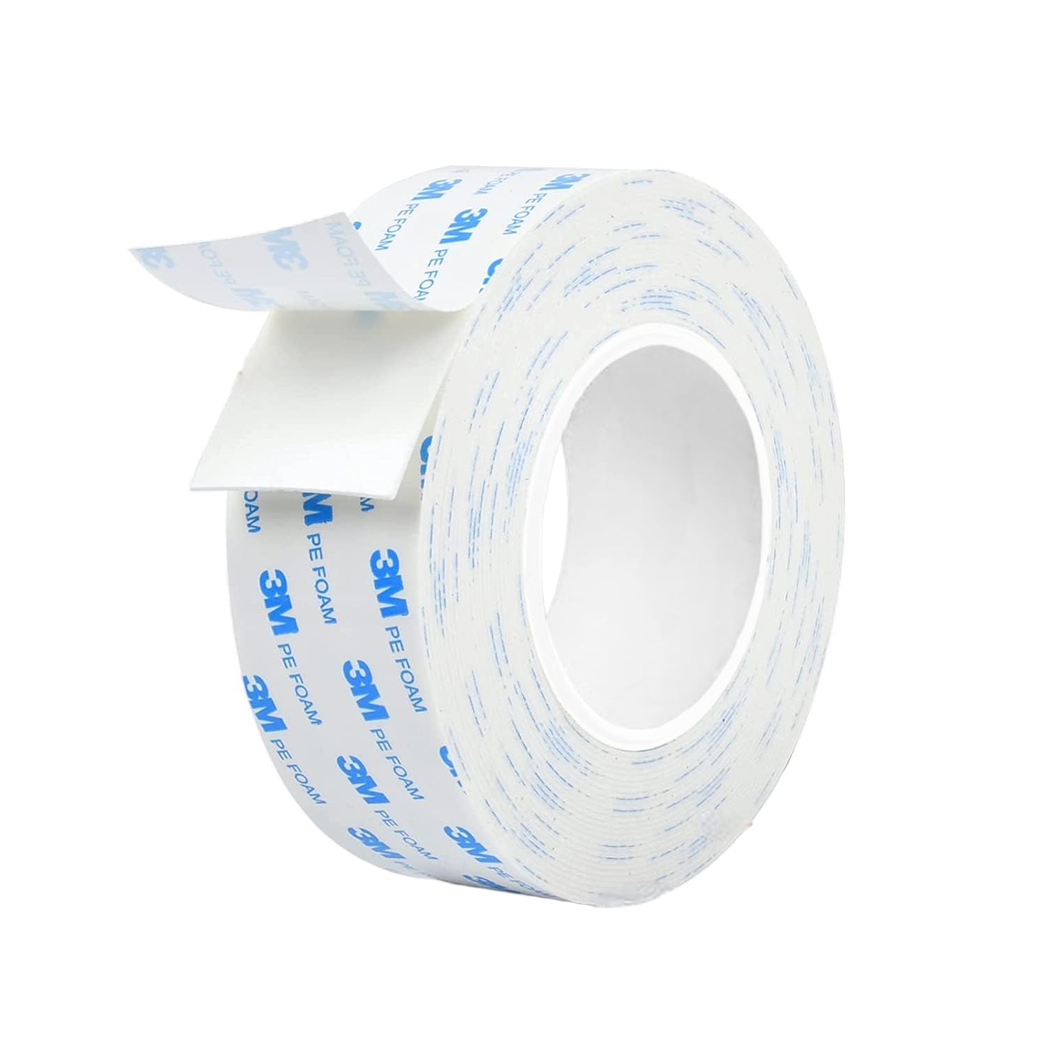 Dpm tapes - 1600T Double Sided Adhesive Tape for Indoor and Outdoor Use, Waterproof, Mounting Tape for Heavy Objects, PE Foam, Object Fixing, Paintings, Permanent Applications (19 mm x 3 m)