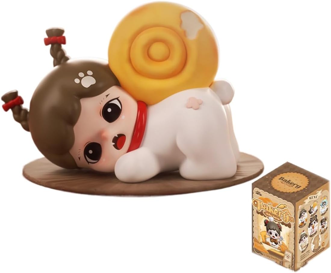 Baby Zoraa Bakery Series Blind Box Action Figures Mystery Collectible Toys Random Surprise Gift for Birthdays Christmas Desktop Ornaments Display Collectors,1 PC