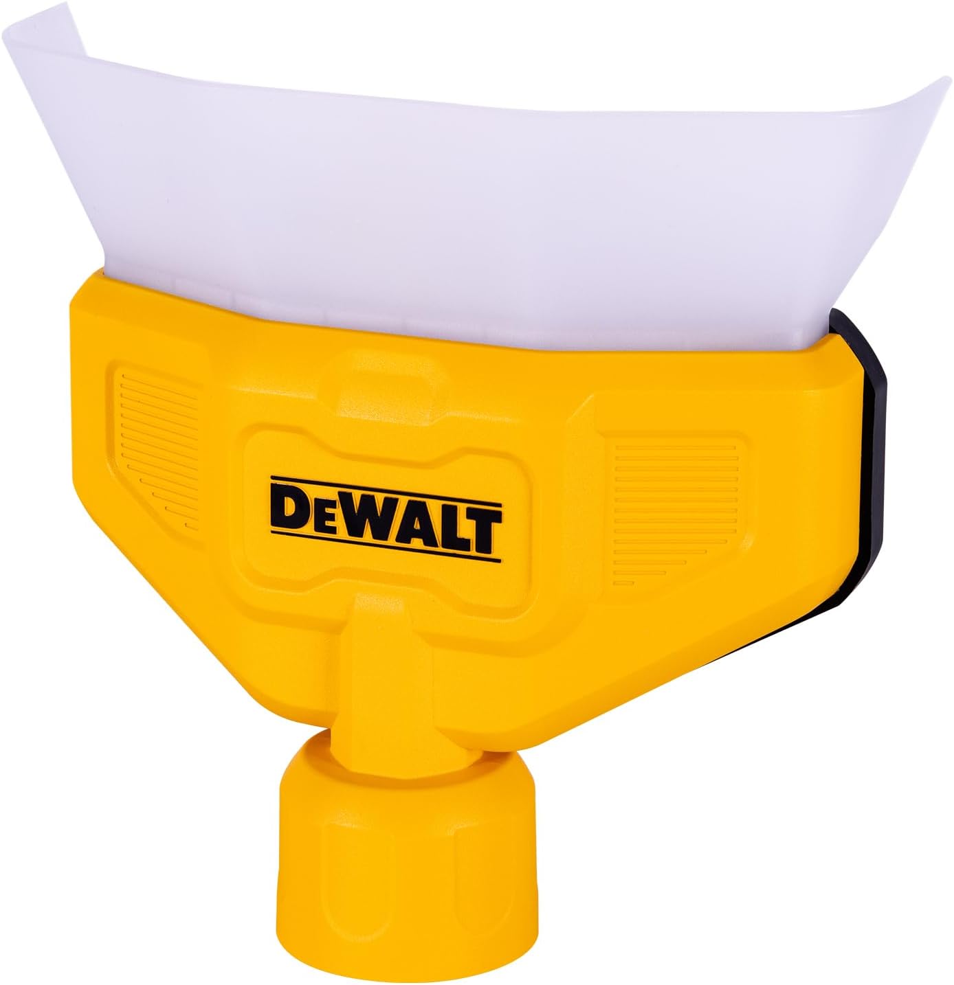 DEWALT Shop Vac Dust Collector, Wet Dry Vacuum Accessory Attachments for Easy Collection of Dust, Funnel Design, Hands Free, DXVA00-1500, 1 Pack, Yellow