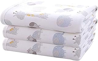 Baby Diaper Changing Pad Liners(22X27.5 inches) Soft Cotton Waterproof Changing Pad for Baby Underpads Mattress Pad Sheet Protector Portable Reusable Urine Pads for Travel Gear Pack of 3