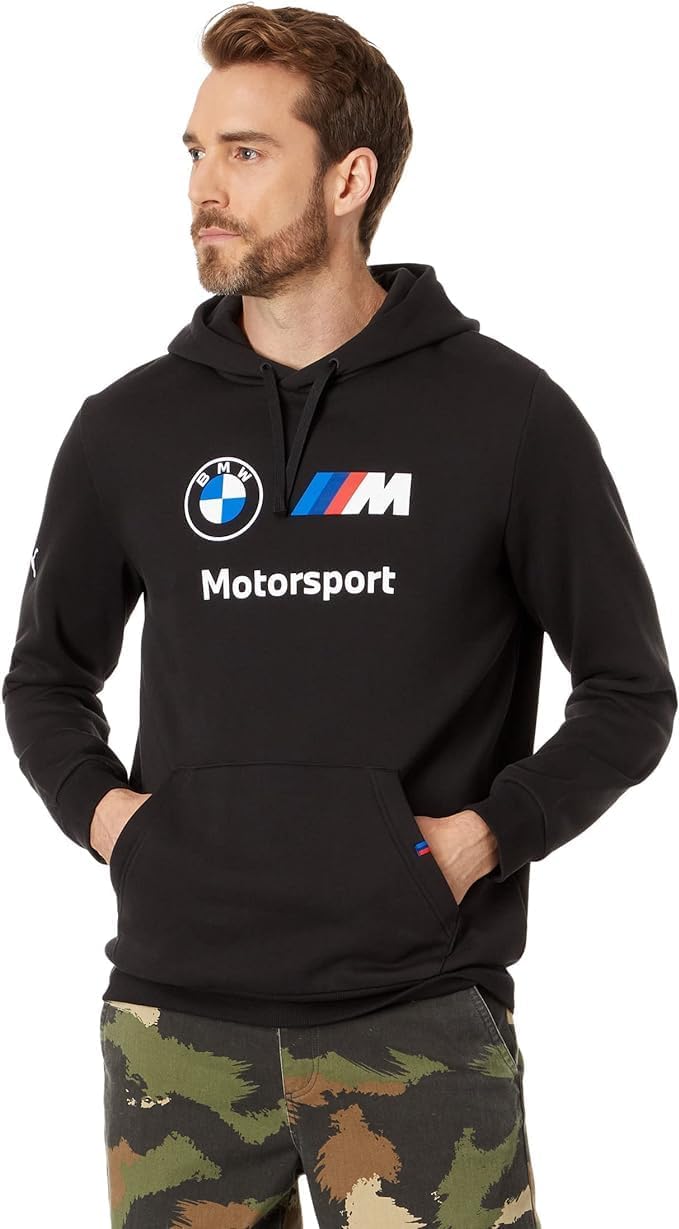 PUMA Men's BMW M Motorsport Essentials Fleece Hoodie