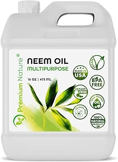 Neem Oil for Plants Indoor and Outdoor Gardening Pure Unrefined Cold Pressed Spray Refill Neem Oil Spray for Indoor Plants Neem Cake Organic Neem Oil for Skin Neem Oil for Hair Need Oil 16 oz
