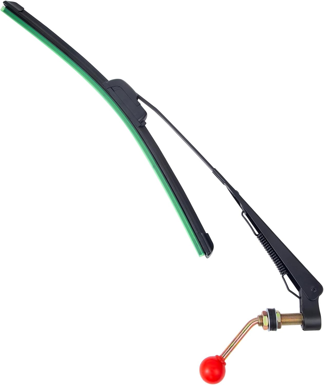 UTV Wiper Kit Hand Operated Manual Windshield Wiper Kit Compatible with Polaris Ranger RZR Can Am Maverick X3 Commander Defender Pioneer Golf Cart