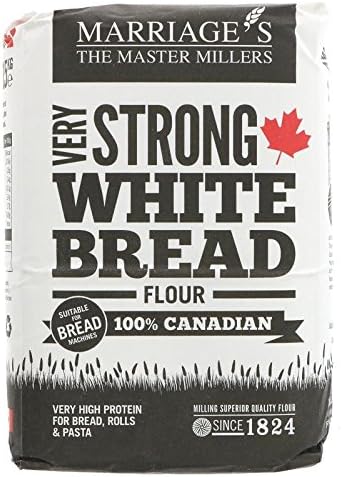 W & H MARRIAGE & SON 100% Canadian Very Strong White Flour x 5 (Pack of 5)
