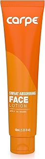 Carpe - Helps Keep Your Face, Forehead, and Scalp Dry - Sweat Absorbing Gelled Lotion - Plus Oily Face Control - With Silica Microspheres and Jojoba Esters