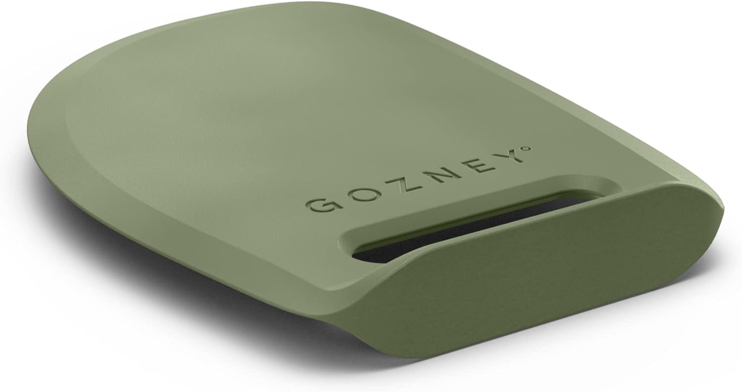Gozney Dough Scraper, Green, Silicon Coating and Stainless Steel, Easy to Clean