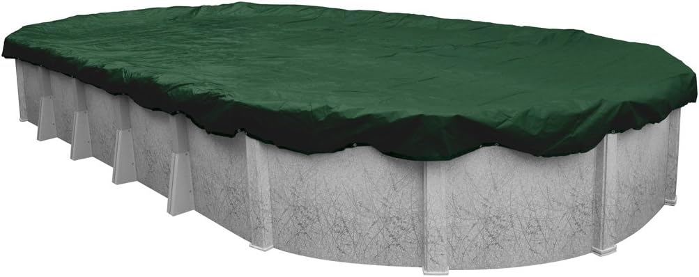 Robelle 321218-4 Pool Cover for Winter, Dura-Guard, 12 x 18 ft Above Ground Pools