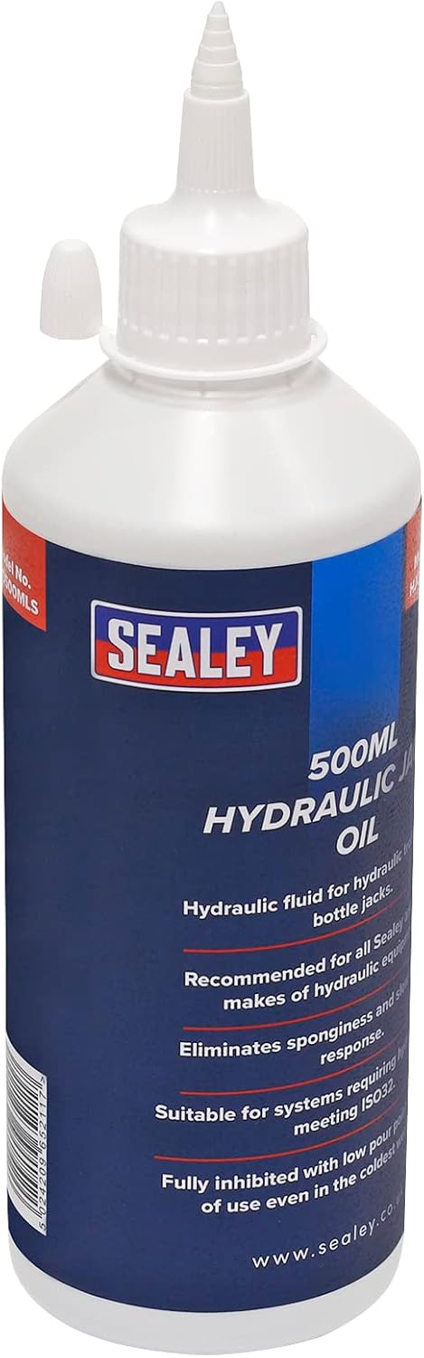Sealey HJO500MLS Hydraulic Jack Oil 500ml