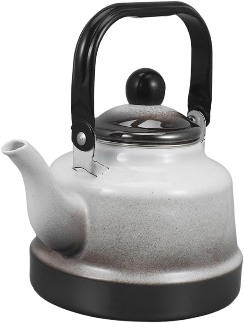 ABOOFAN Enamel Tea Kettle Vintage Style Stovetop Kettle for Efficient Water Heating Elegant Design for Home Tea Addition to Your Kitchen Decor