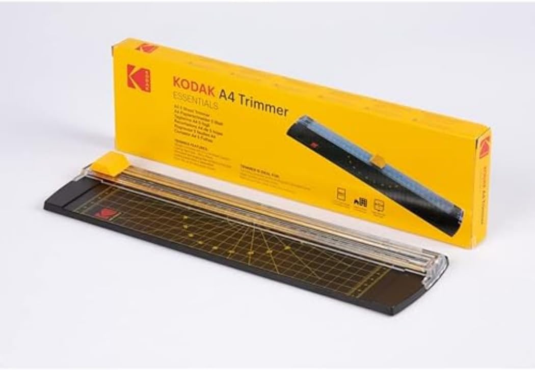 KODAK Laminator KD-TTA4-5 Paper Cutter 5 Sheets A4 80gsm Maximum Input Width 305mm Machine Dimensions 355 x 966 x 22 mm