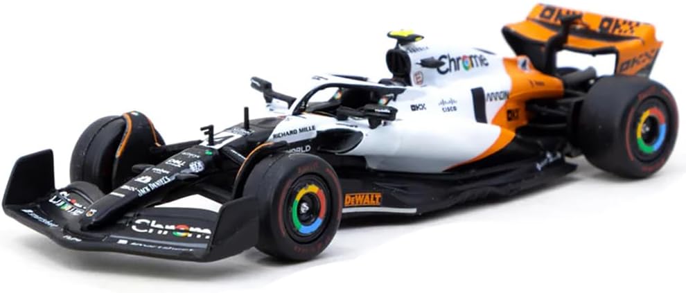 MCL60#4 Lando Norris 3rd Place F1 Spanish GP Qualifying (2023) "Global64 Series 1/64 Diecast Model by Tarmac Works T64G-F070-LN1