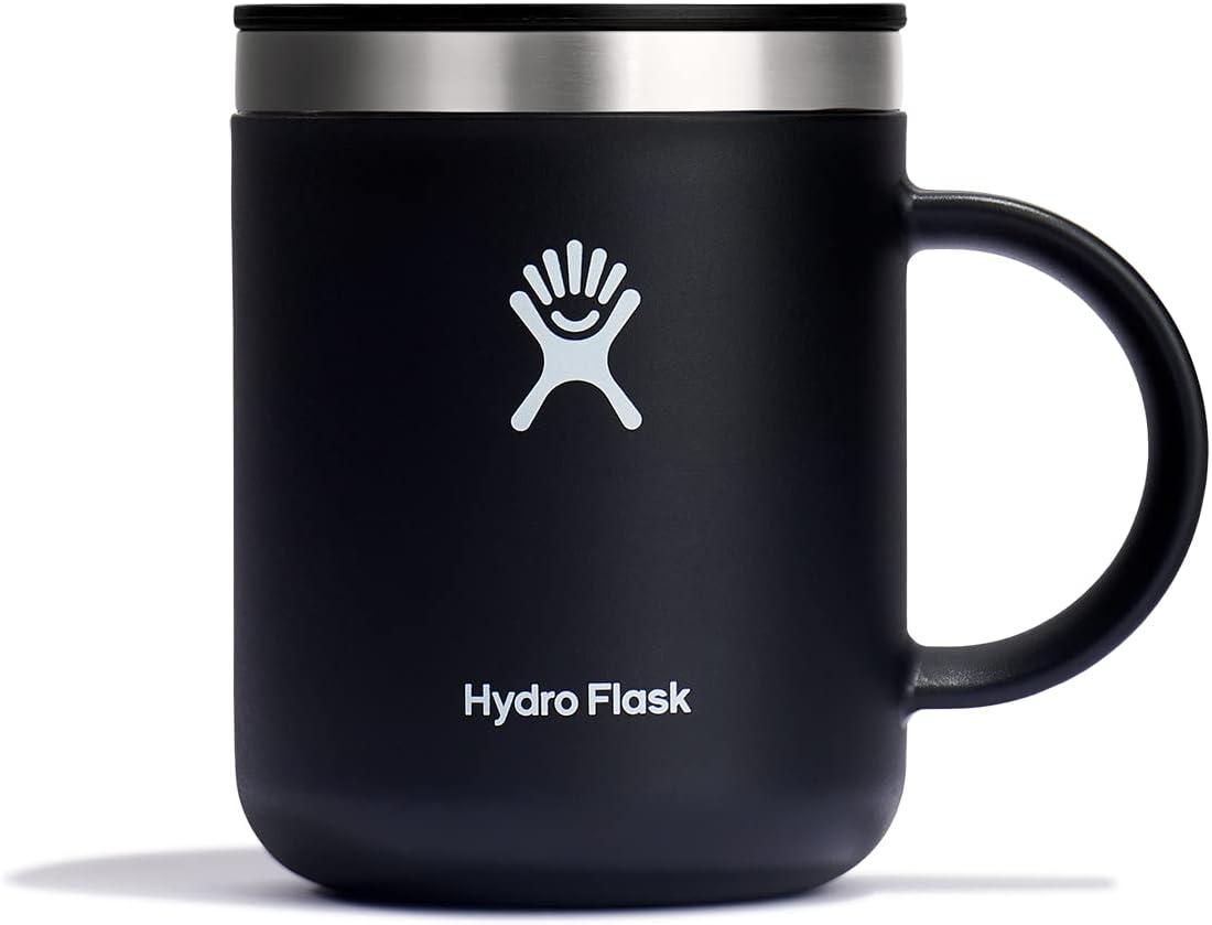 Hydro Flask Mug - Stainless Steel Reusable Tea Coffee Travel Mug - Vacuum Insulated, BPA-Free, Non-Toxic 12 oz