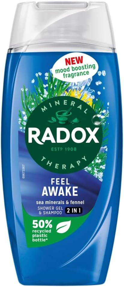Radox 225m Feel Awake Mens S/gel
