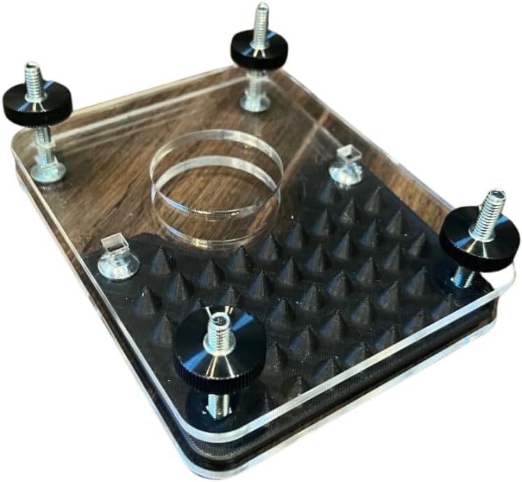 Acyrlic Spiked CBT Crusher Set Removable Spiked Plate Completely Adjustable Includes Sizer Plates