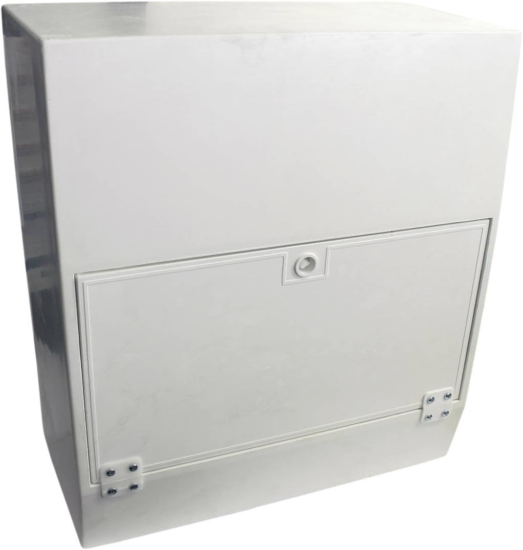 Mitras 9347844 Mark 1 Gas Meter Box, Grey|White