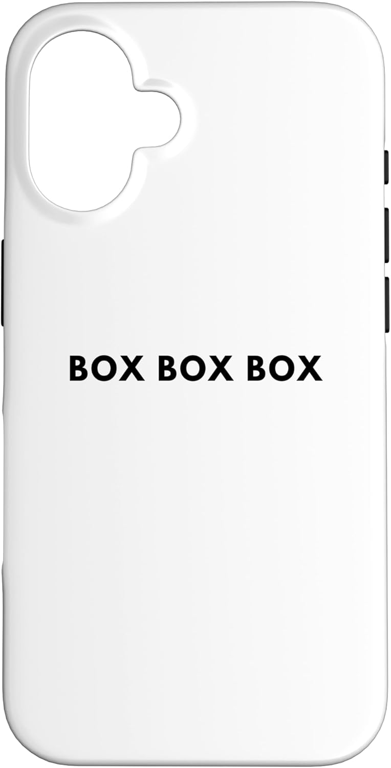 iPhone 16 Box Box Box F1 Case