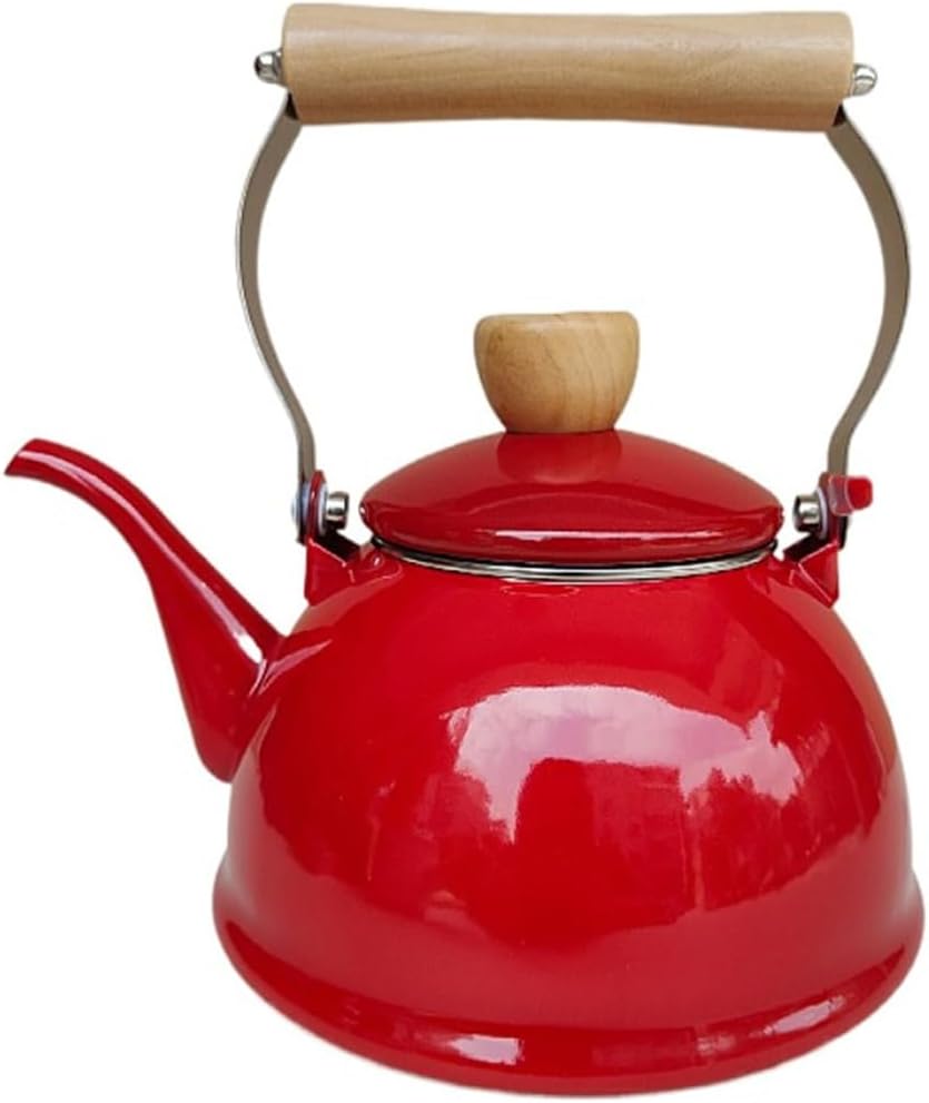 PRETYZOOM Thickened Enamel Kettle Tea Kettle Stovetop Boiling Kettle Stovetop Enamel Teakettle China Teapot Whistling Coffee Pot Coffee Pot Tea Maker Pot Whistling Tea