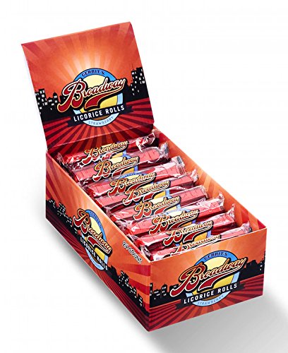 Gerrit, Broadway Strawberry Licorice Rolls 2oz (18 pcs)