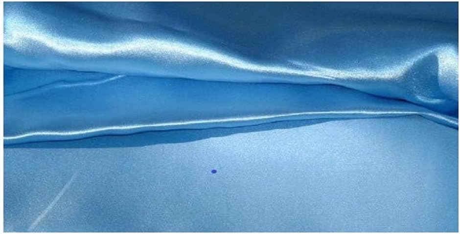 Baby Blue/Pale Blue/Light Blue/Sky Blue Polyester Silky Satin Fabric **Free Post** Lining Material Dressmaking Plain Colour Polyester Satin Prom Dress Fabric