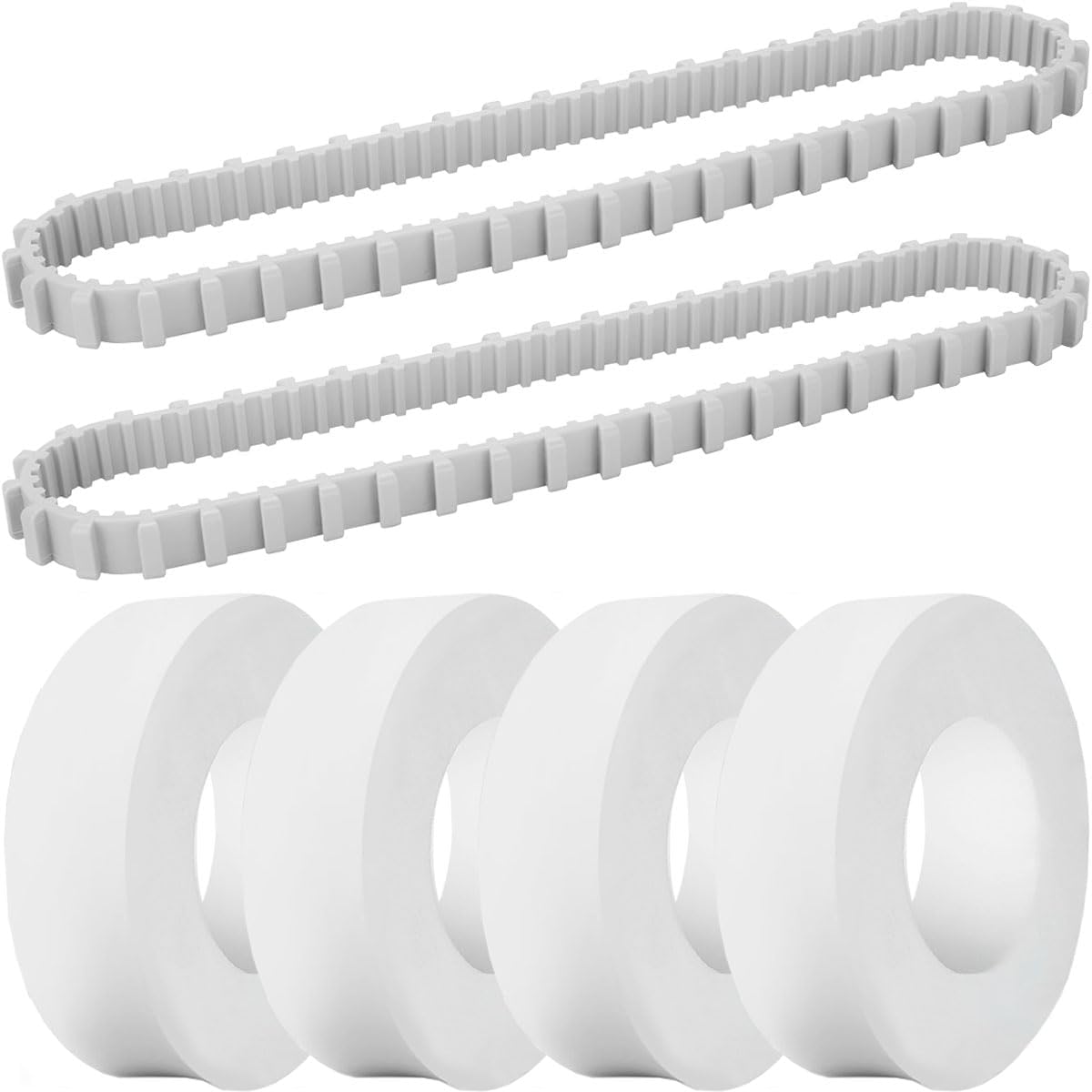 EATBALE 9985006-r2 Timing Track 6101611-r4 Climbing Rings Replacement Parts for Dolphin Nautilus cc Plus Robotic Pool Robot Pool Cleaner Pool Track Climbing Wheel Accessories Kit