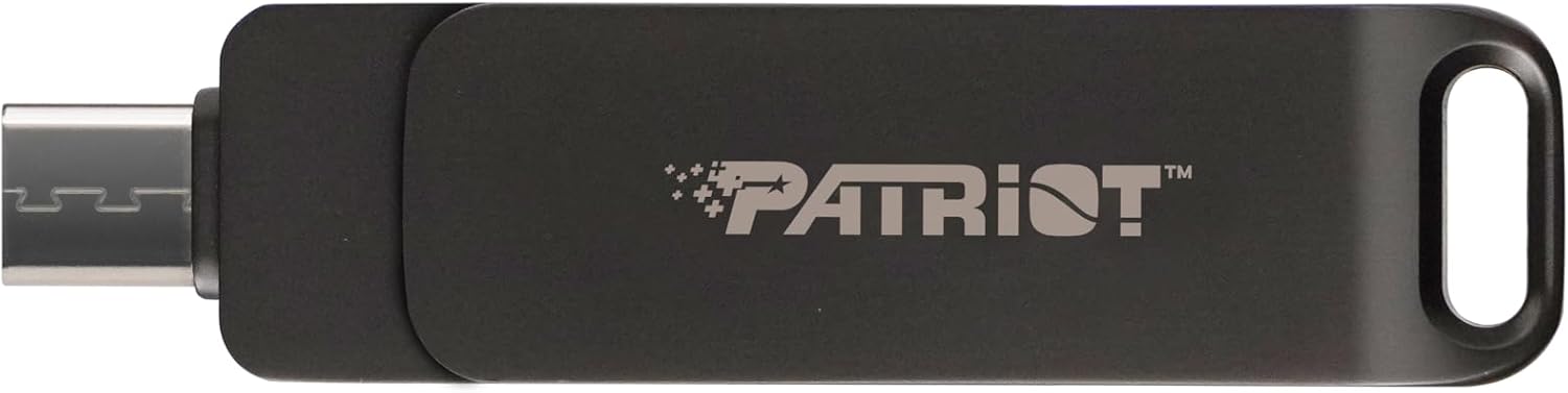 Patriot RAGE R550 1TB USB 3.2 Gen 1 Type-A+C Flash Drive - Thumb Drive - Pen Drive - PE1TR550DSAD