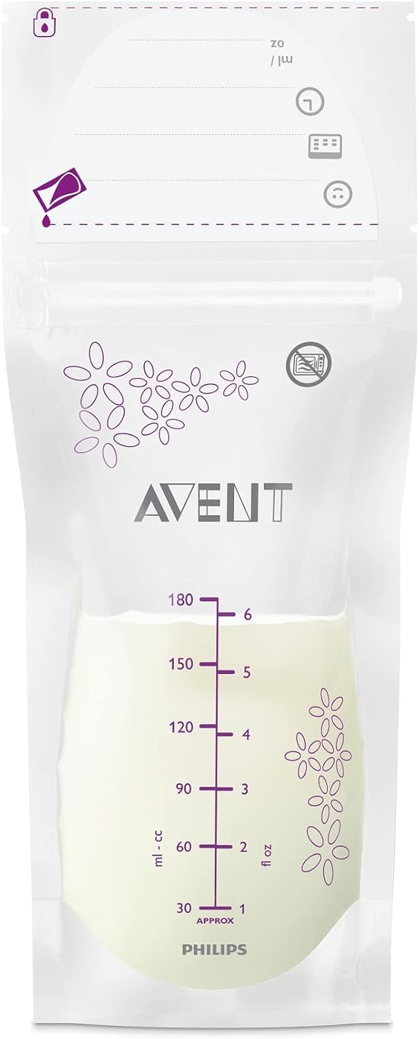 Philips Avent Set of 25 Breast Milk Preservation Sachets 180 ml