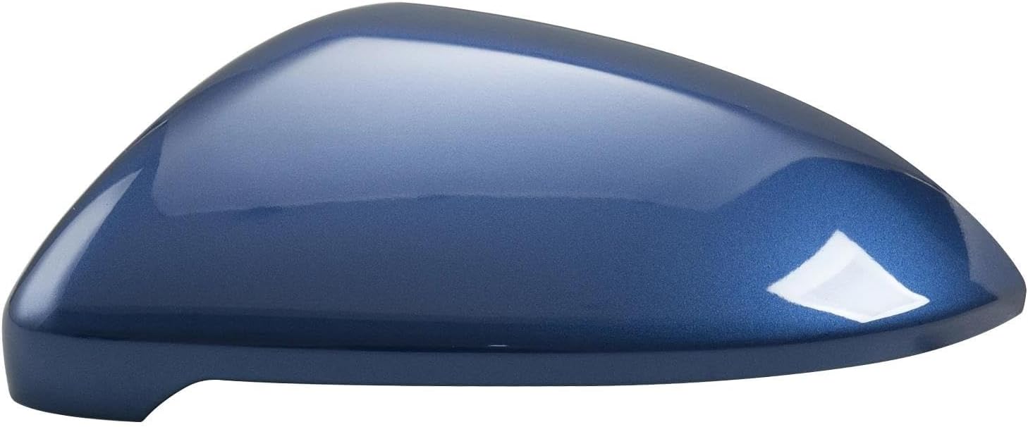DZSNBMSHD Wing Mirror Cover Cap Door Rearview Mirror Cover Cap Housing Fit For VW For Golf MK7 For GTI E-Golf 2015-2019 Car Accessories Door Wing Mirror Cover(Blue L)