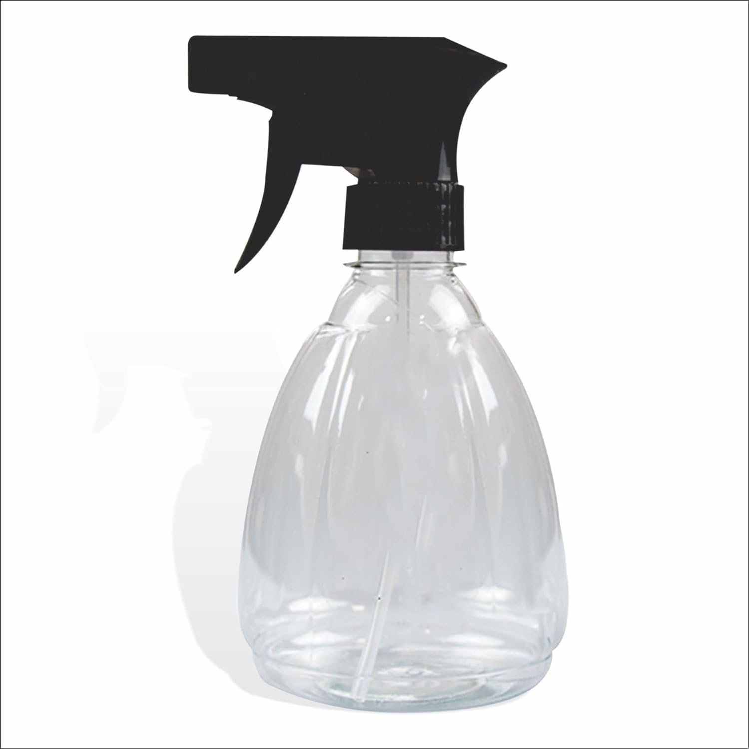 THE BELL Empty Spray Bottle Plastic Bottles Essential Oil Gardening Trigger Sprayer Reusable Fine Mist Travel Party Barbershop Plant Mist Kitchen Bathroom Organic Cleaning Hair Salon 400ml 4 PCS