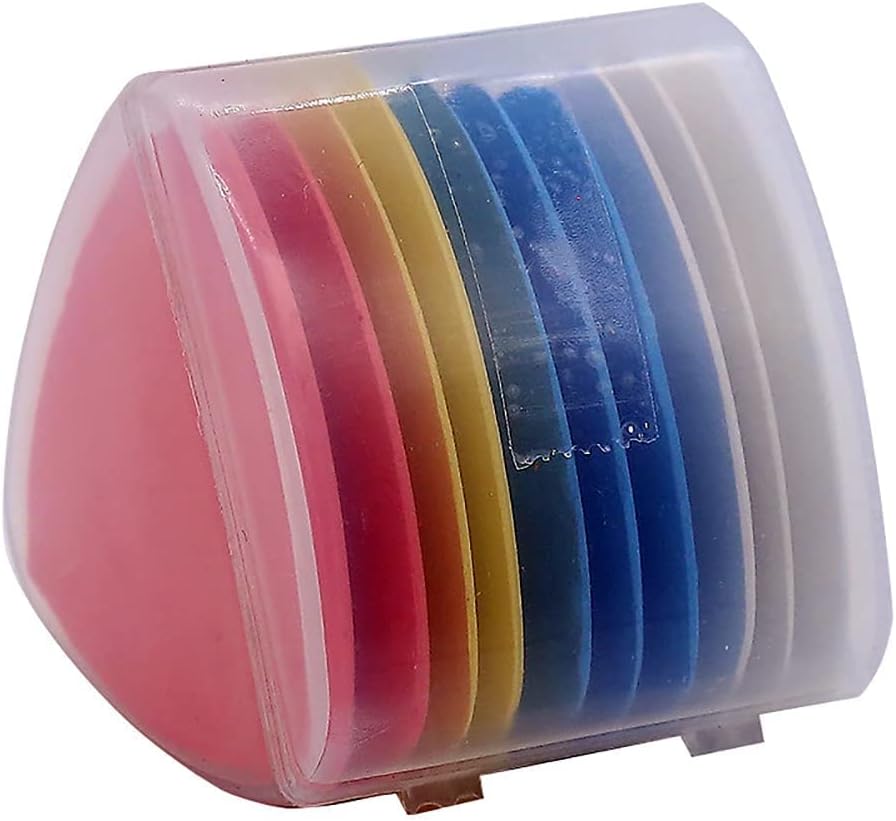 OZXTYO Triangle Tailors Chalk,Sewing Fabric Chalk and Fabric Markers for Quilting,Sewing Supplies Accessories(10 Pieces)