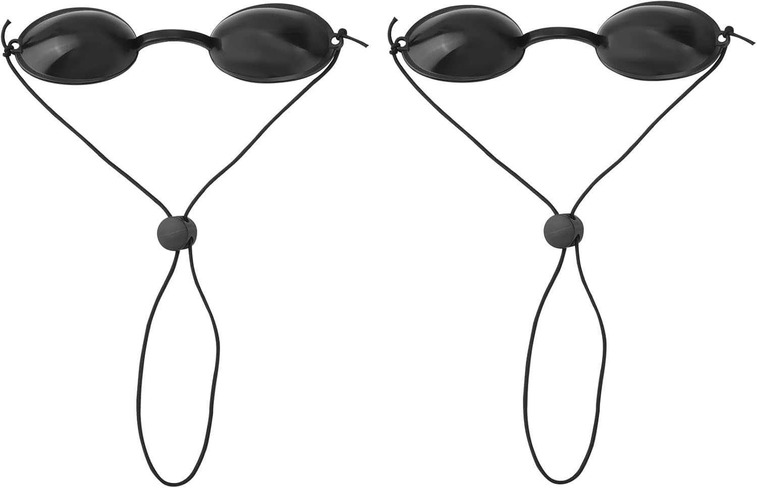 BOXOB 2 Pairs Protective Goggles for Red Light Therapy Eye Protection, Tanning Bed Goggles Tanning Glasses Safety Eyewear for Sunbathing IPL LED Light Process