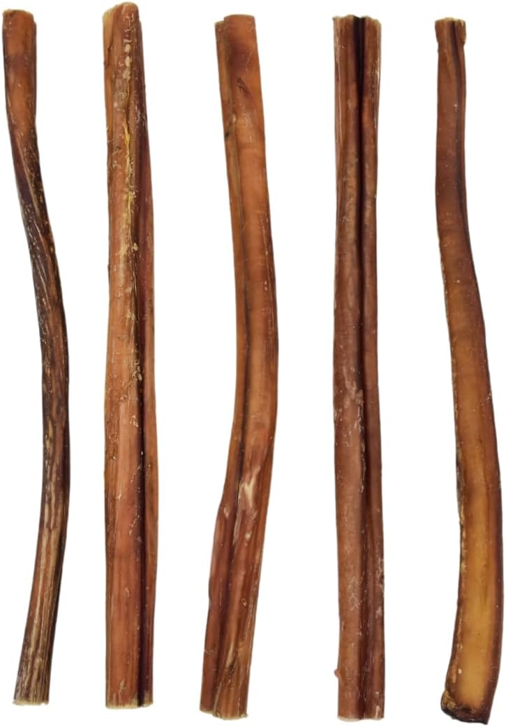 Express Pet Supplies Beef Bulls Pizzles Sticks for Dogs 30cm (12 Inches) - Long Lasting – No Odour or Grease - 100% Natural – Grain and Gluten Free (10 Pizzles)